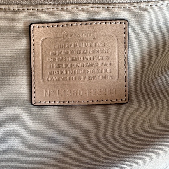 Y2K Coach Pink and White Zebra Print Tote Shoulder Bag - Picture 9 of 9